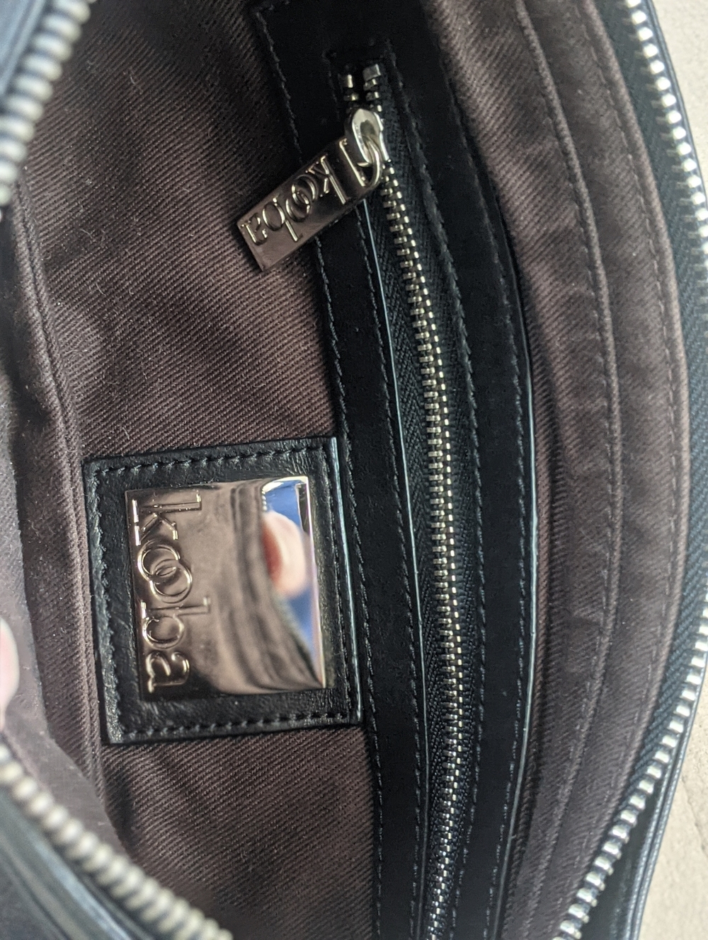 VINTAGE KOOBA Leather Cluch - Picture 8 of 8